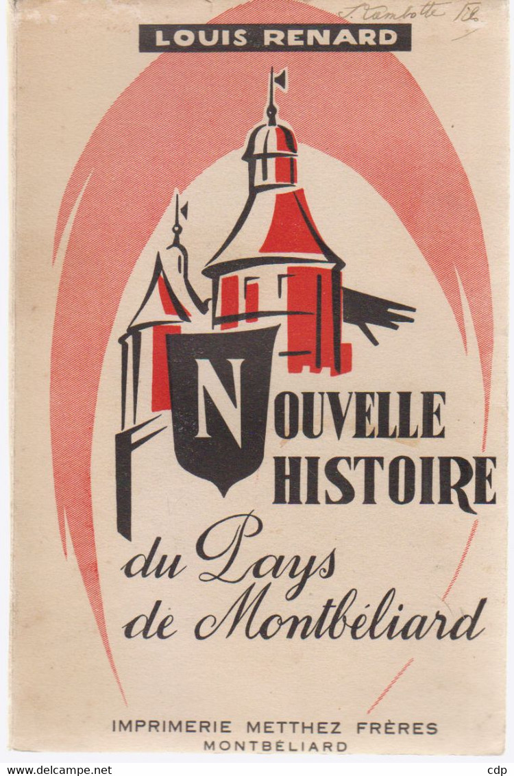 Nouvelle Histoire Du Pays De Montbéliard   1950 - Franche-Comté