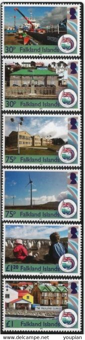 Falkland Islands 2012, 30th Anniversary Of The Liberation From The Argentinian Occupation, MNH Stamps Set - Falkland