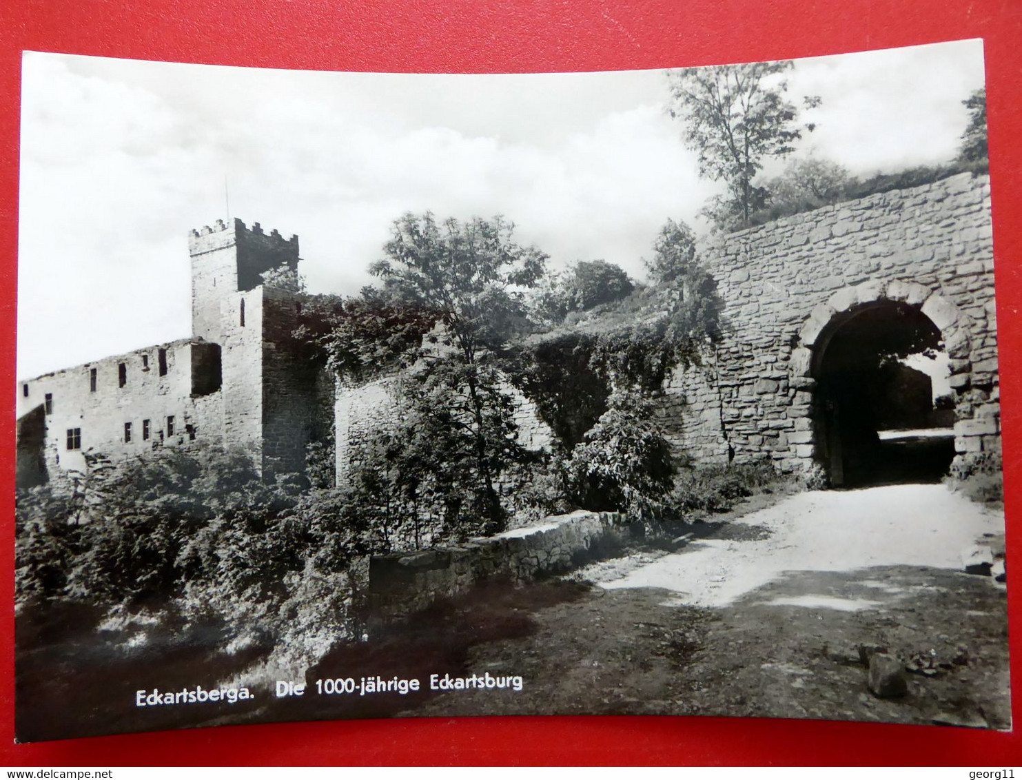 Eckartsberga - 1000 Jährige Eckartsburg - Echt Foto 1972 - Sachsen-Anhalt - Burgenland - Burgenland