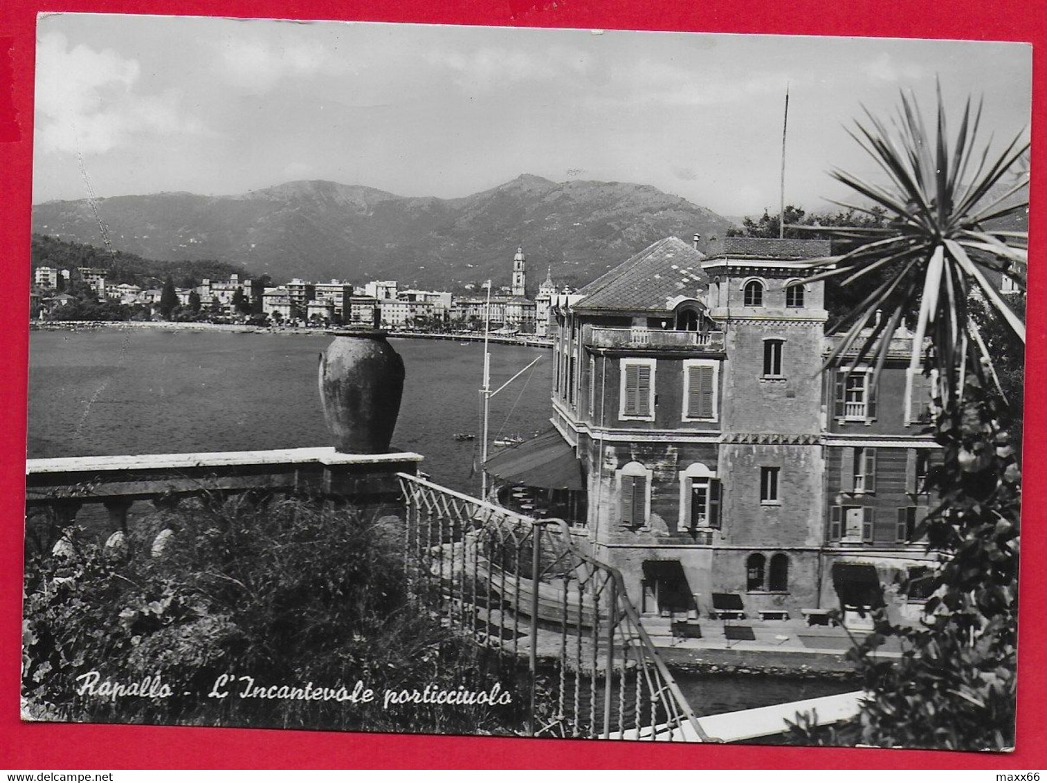 CARTOLINA VG ITALIA - RAPALLO (GE) - L'incantevole Porticciuolo - 10 X 15 - 1955 - Sonstige & Ohne Zuordnung