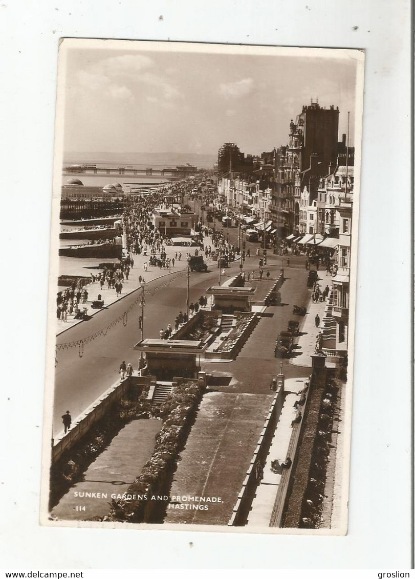 HASTINGS 114 SUNKEN GARDENS AND PROMENADE - Hastings