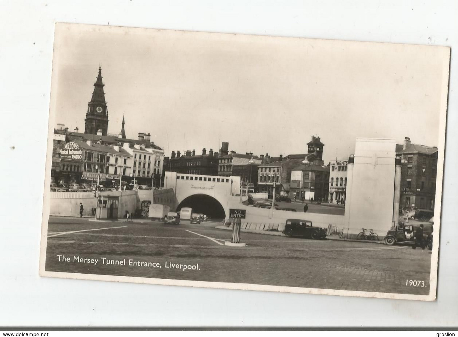 LIVERPOOL 19073 THE MERSEY TUNNEL ENTRANCE - Liverpool