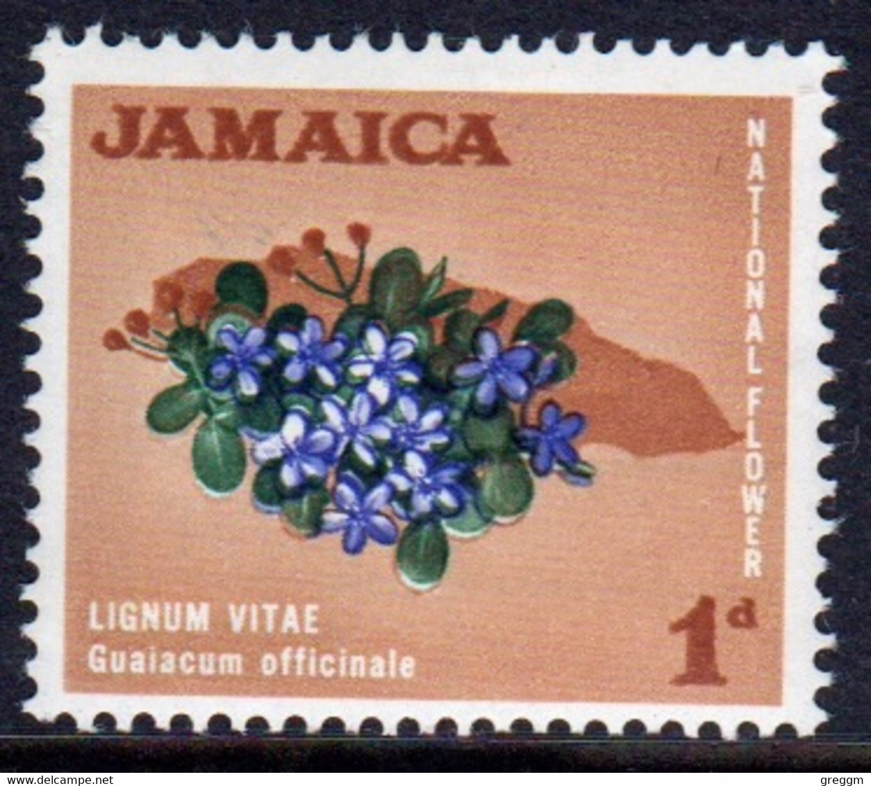 Jamaica 1964 Single 1d Stamp From The Definitive Set  In Unmounted Mint - Jamaica (1962-...)