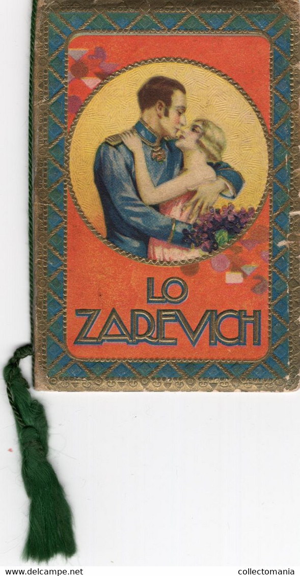 1 Carnet Booklet Parfum Agazur Novita 1828 Calendar Calendrier 1930 Tsaar Russia - Anciennes (jusque 1960)