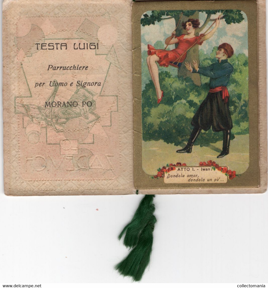 1 Carnet Booklet Parfum Agazur Novita 1828 Calendar Calendrier 1930 Tsaar Russia - Oud (tot 1960)
