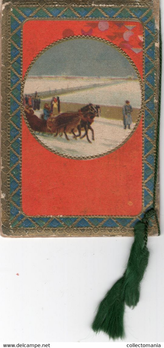1 Carnet Booklet Parfum Agazur Novita 1828 Calendar Calendrier 1930 Tsaar Russia