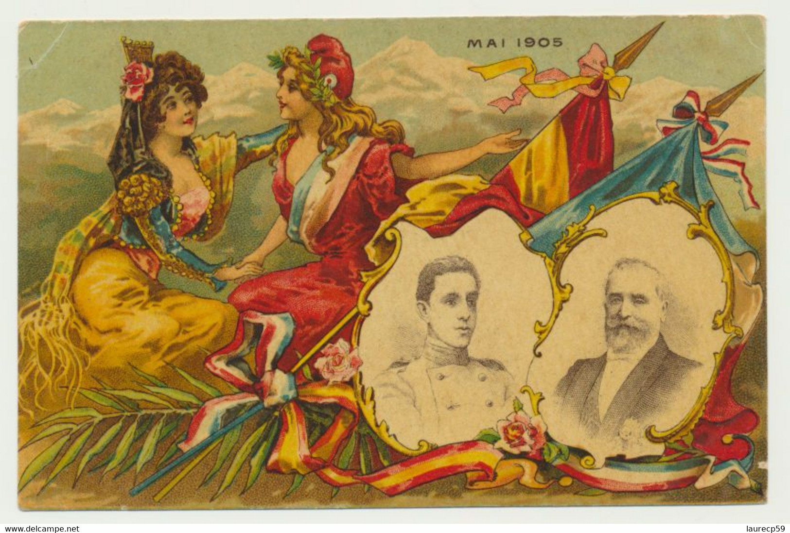 Mai 1905 - Visite Inauguration Franco Espagnol - Alphonse XIII Roi Espagne - Célébrités - Histoire - Exposiciones