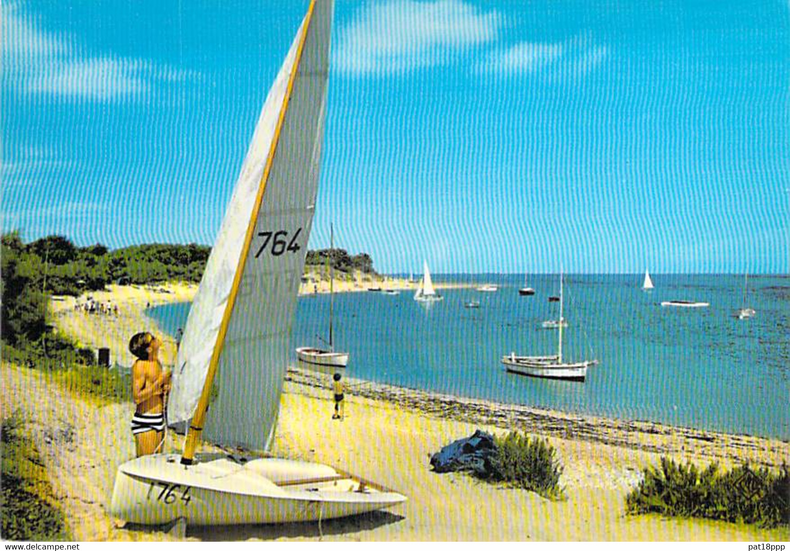 ** Petit Lot De 2 Cartes **  17 - ILE De RE : Anse De Trousse Chemise - CPM GF - Charente Maritime - - Ile De Ré