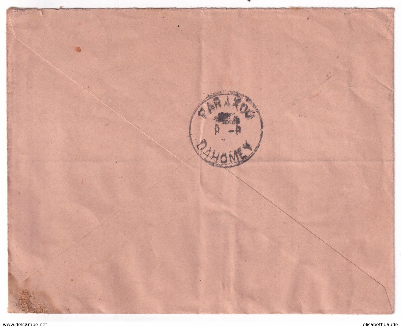 AOF - DAHOMEY - 1960 - ENVELOPPE De PARAKOU ! => CLERMONT-FERRAND - Covers & Documents