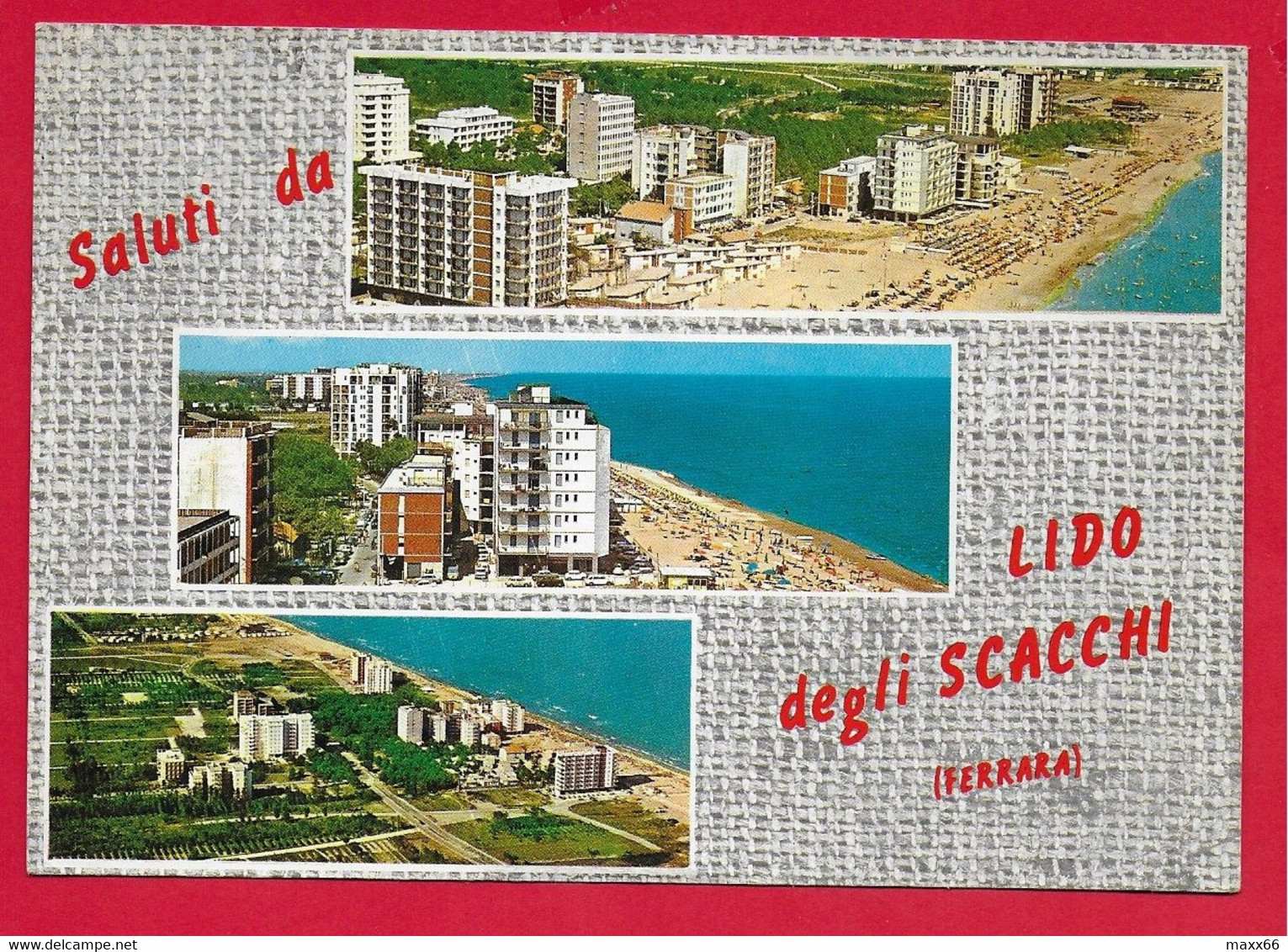 CARTOLINA VG ITALIA - Saluti Da LIDO DEGLI SCACCHI - Vedutine Multivue - 10 X 15 - 1968 - Greetings From...