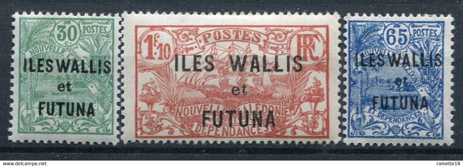 Wallis Et Futuna      40/42 * - Nuovi