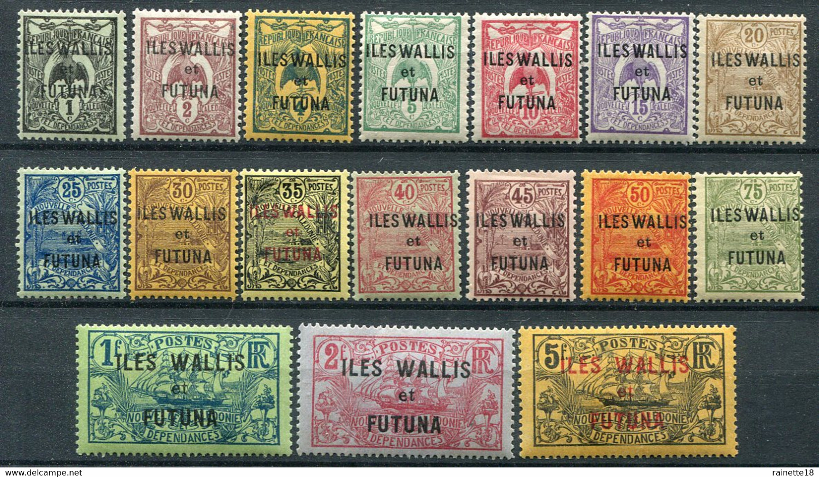 Wallis Et Futuna      1/17 * - Unused Stamps