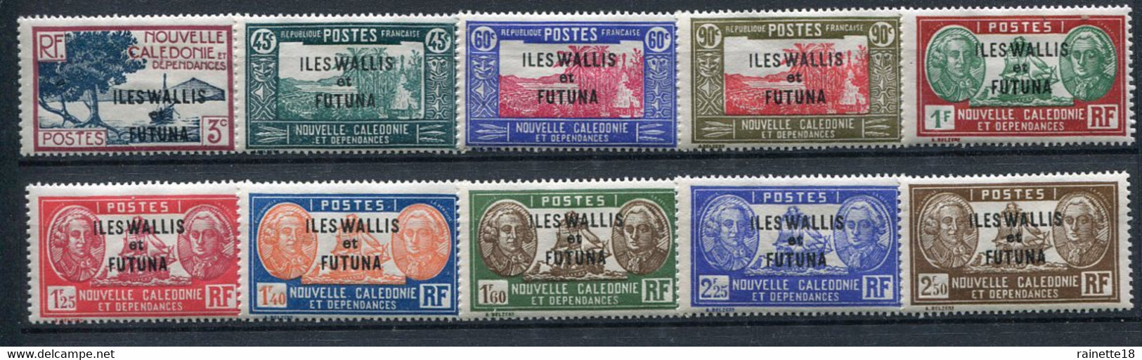 Wallis Et Futuna     77/86 * - Unused Stamps