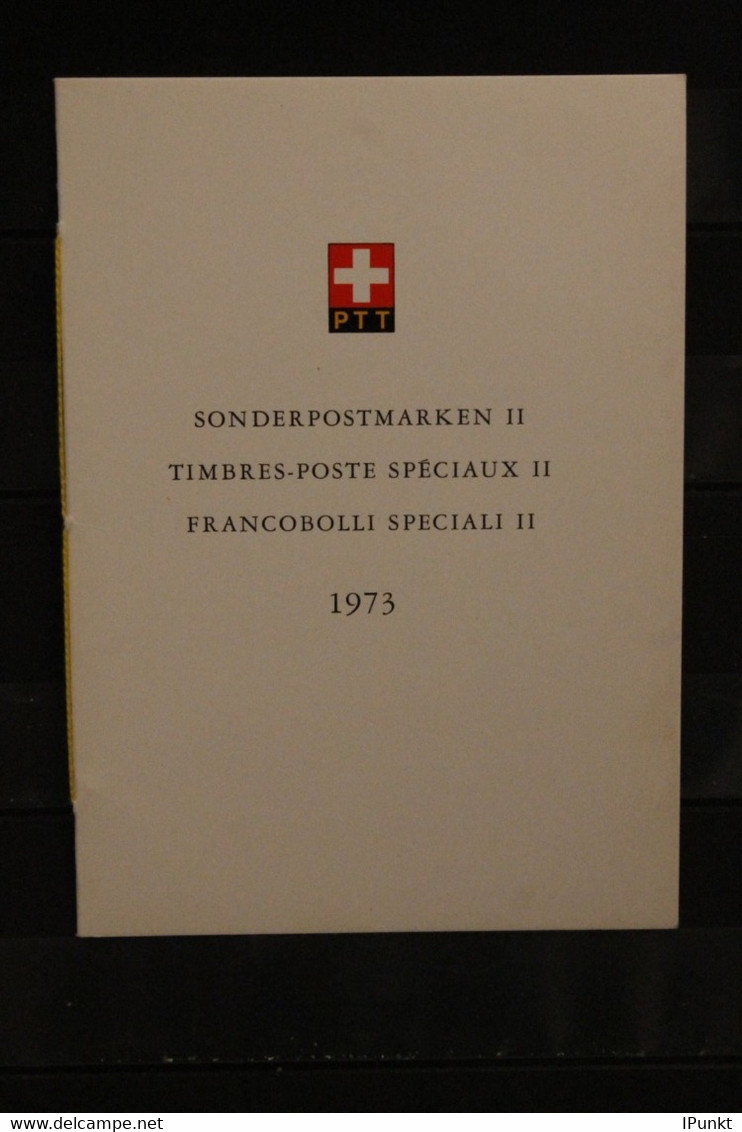 Schweiz, PTT-Booklet Sondermarke "Sonderpostmarken II", 1973, ESST - Altri & Non Classificati