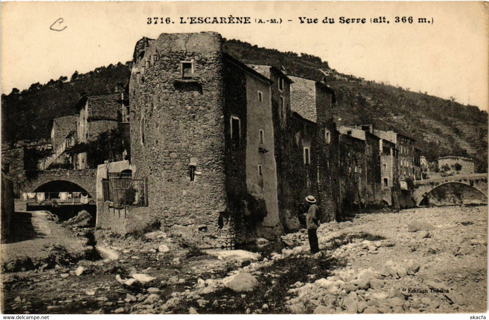 CPA L'ESCARENE - Vue Du Serre (639513) - L'Escarène