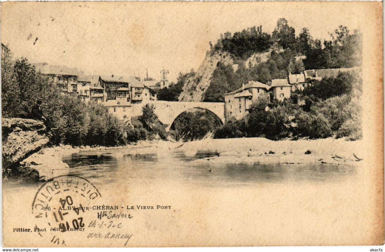 CPA ALBY-sur-CHERAN Le Vieux Pont (618706) - Alby-sur-Cheran