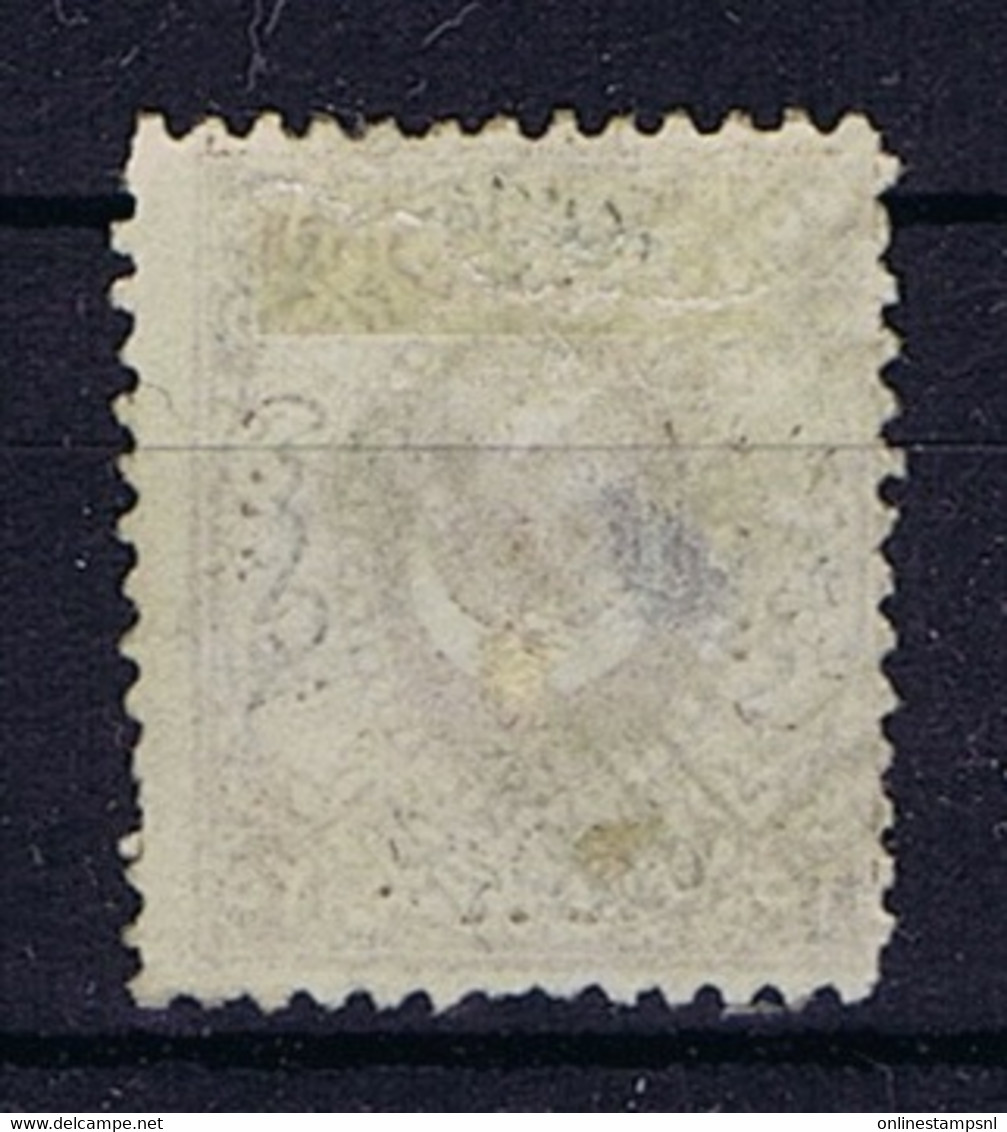 Turkey: Mi Porto 9 Used 1865 Thin Spot - Oblitérés