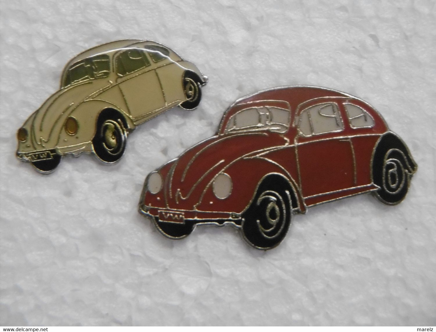 Pin's - Lot De 2 VOLKSWAGEN COCCINELLE - Pins Pin Badge Automobiles Auto - Volkswagen