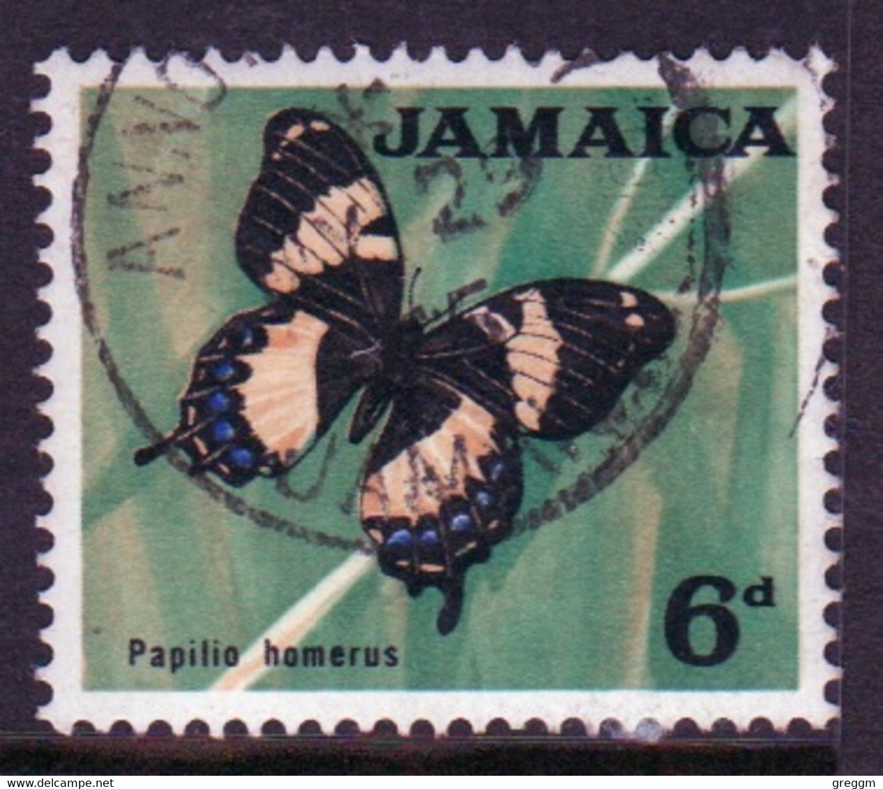 Jamaica 1964 Single 6d Stamp From The Definitive Set In Fine Used - Jamaica (1962-...)