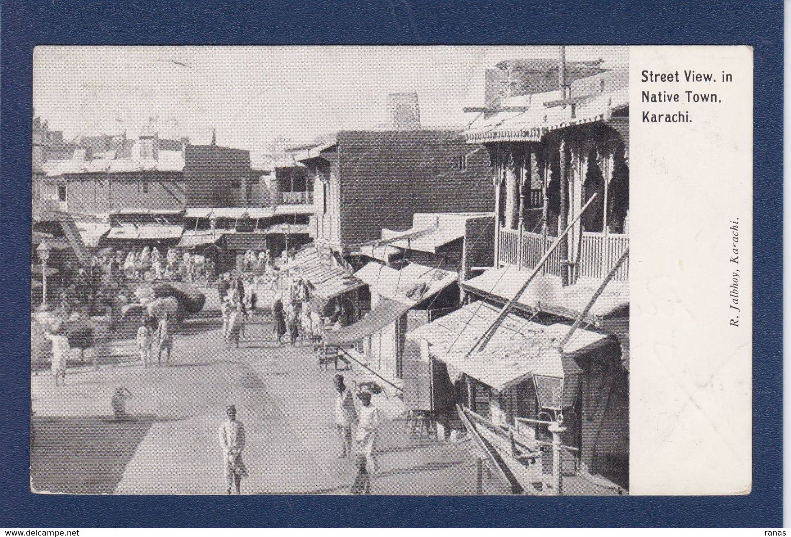 CPA Pakistan KARACHI Marché Market Bazar Circulé - Pakistan