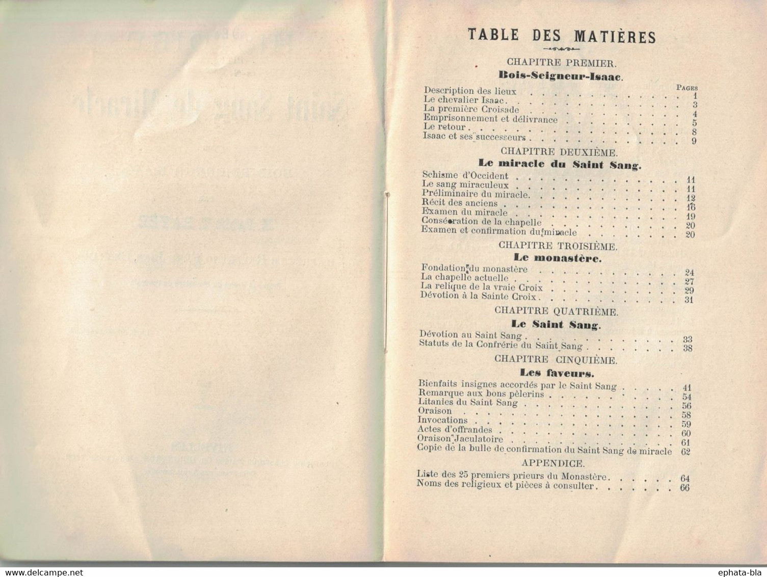 Bois-Seigneur-Isaac. Histoire De Miracle Par L'abbé Ravée. Edition 1900. 68 Pages. - Religion