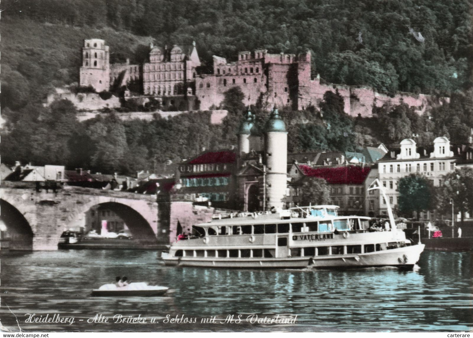 Allemagne,GERMANY,deutsch Land,BADE WURTEMBERG,land,neckar,HEIDELBERG,1968 - Heidelberg