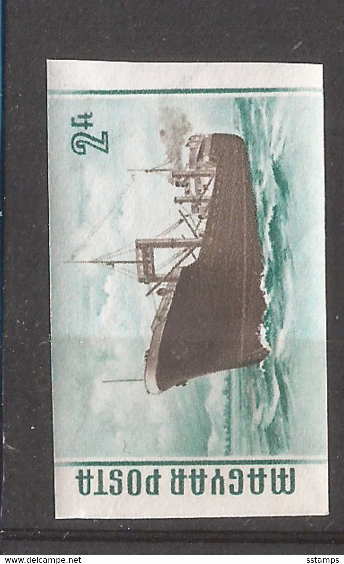 UNG -SEC 50 UNGARN UNGHERIA NAVE TRASPORTI RRR!!!!-IMPERFORATE RRR EXCELLENT QUALITY FOR THE COLLECTION  MNH - Essais, épreuves & Réimpressions