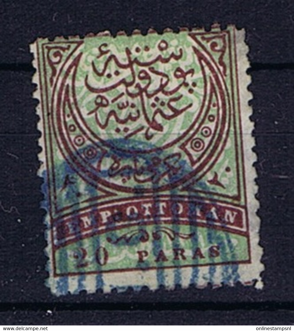 Turkey: Mi 31   Isf 104 Used Thin Spot 1876 - Oblitérés