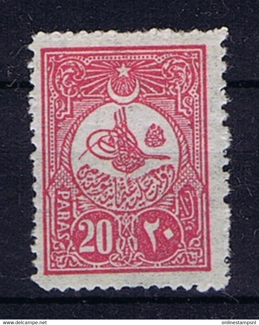 Turkey: Mi 136A  Isf 251 1908  MH/* Mit Falz, Avec Charnière Perfo 13,25 - Nuovi