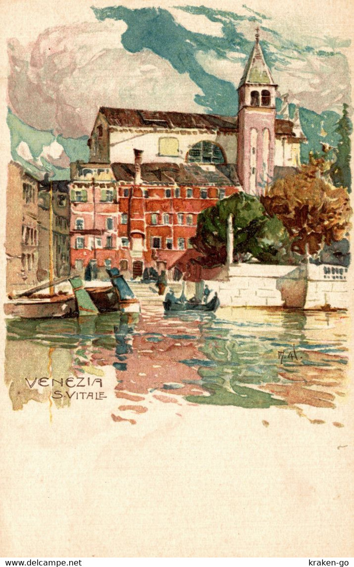 CPA M. WIELANDT - Venezia Città - San Vitale - NV - W050 - Wielandt, Manuel