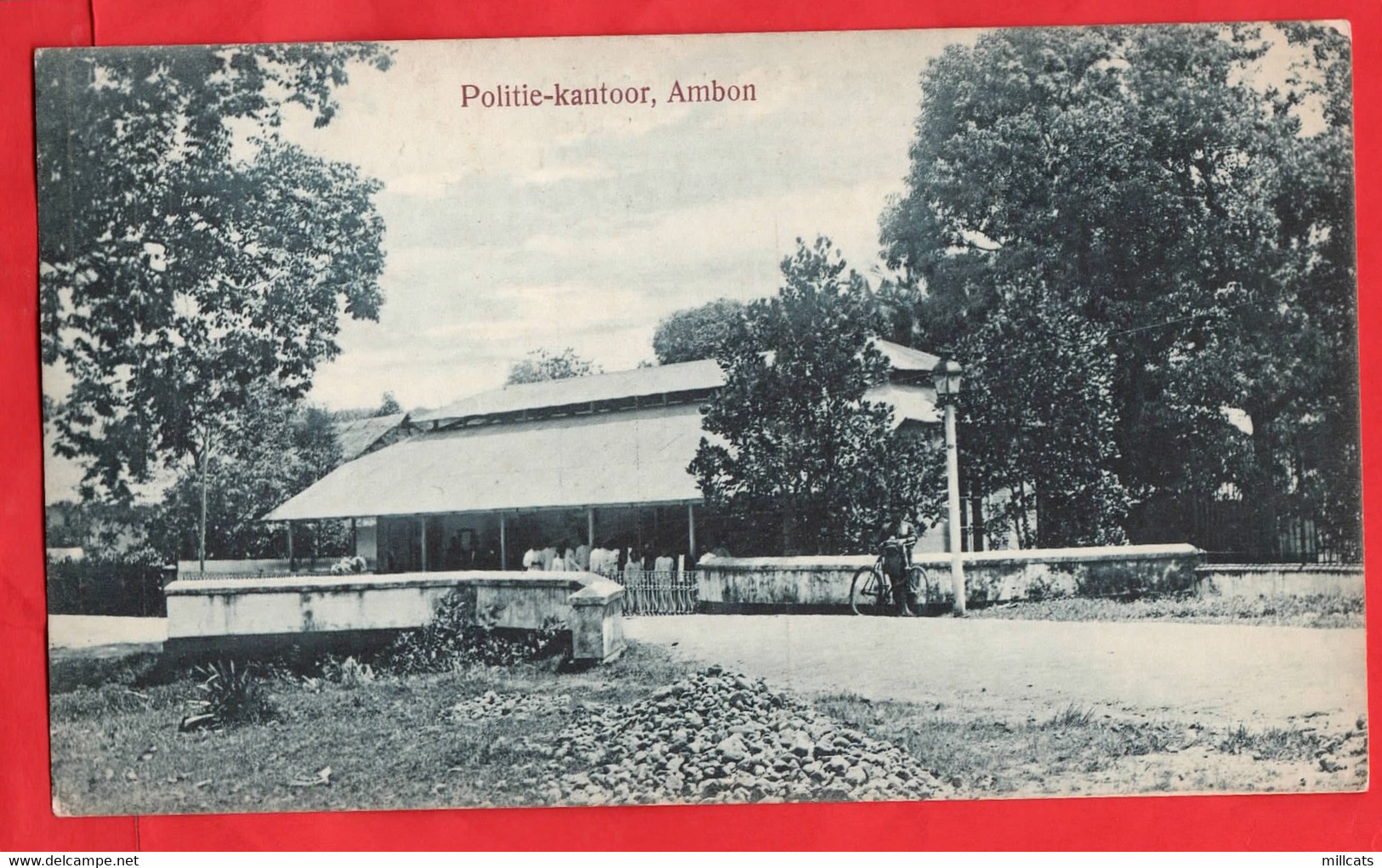 INDONESIA  AMBON   POLITIE KANTOOR  EX NETHERLAND DUTCH EAST INDIES - Indonesia