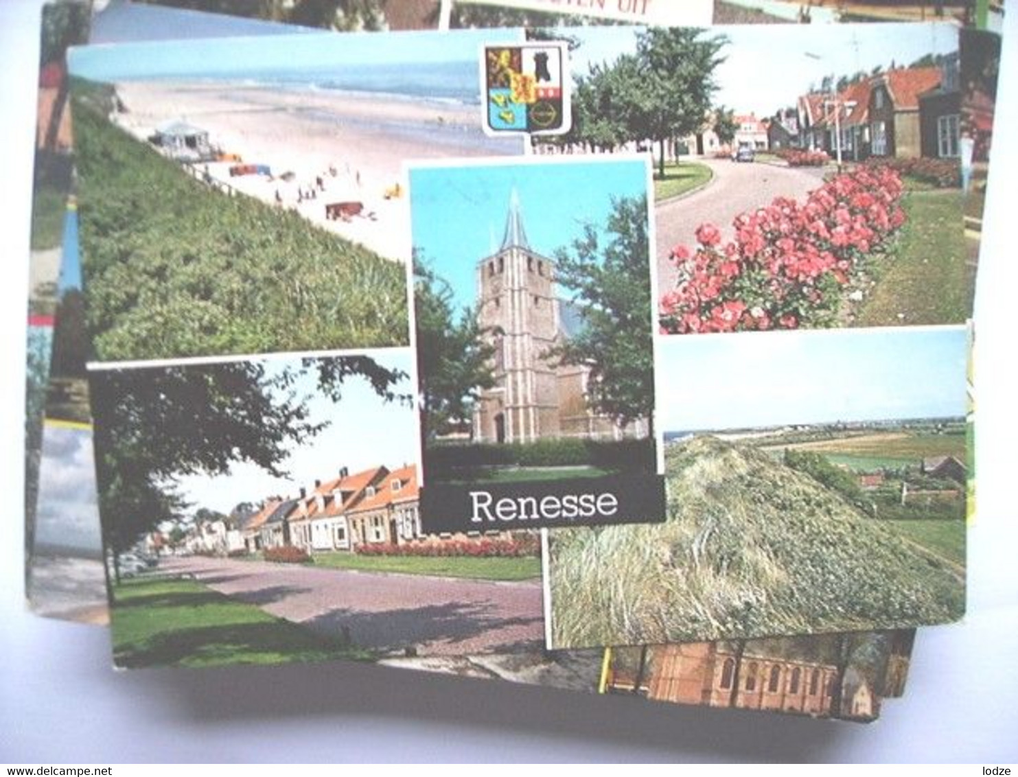 Nederland Holland Pays Bas Renesse Met Kerk Centraal - Renesse