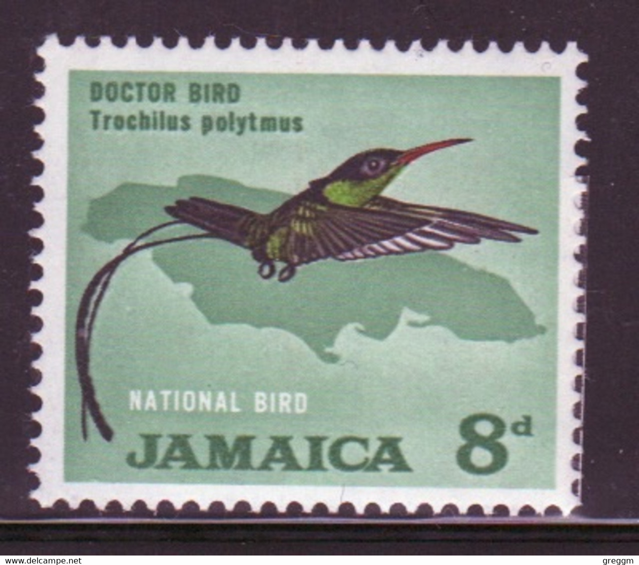 Jamaica 1964 Single 8d Stamp From The Definitive Set In Unmounted Mint - Jamaica (1962-...)