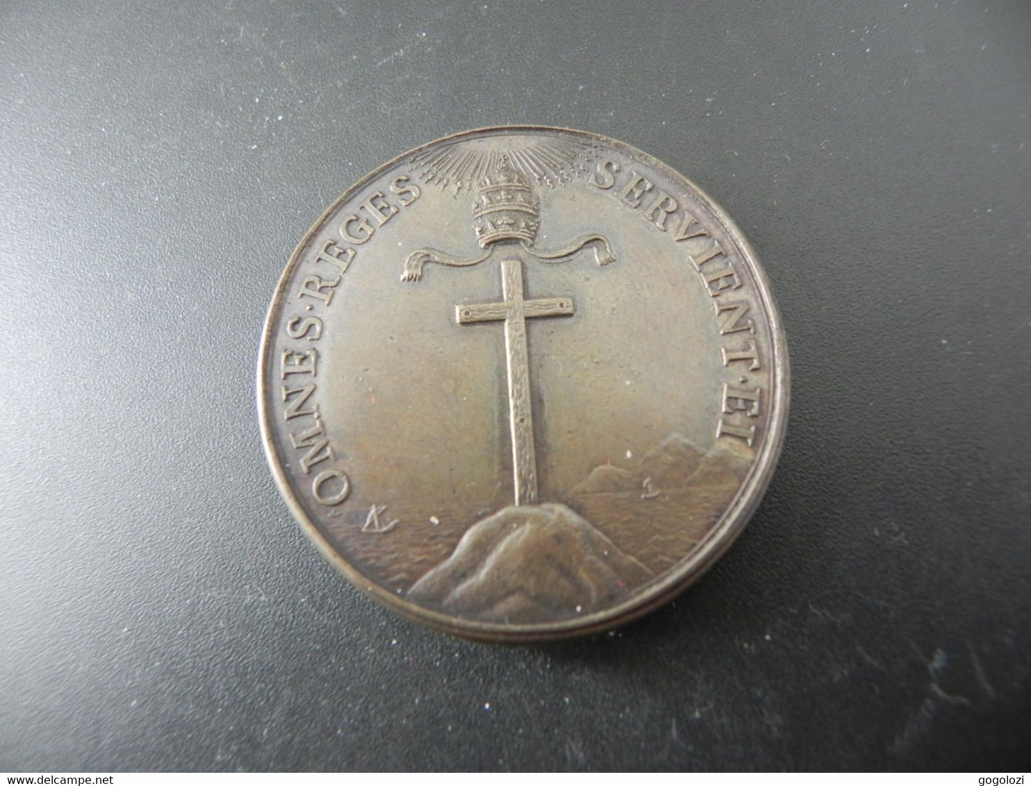 Medal Vaticano Calixtus III. 1455-1458 - Omnes Reges - Servient Et - Unclassified