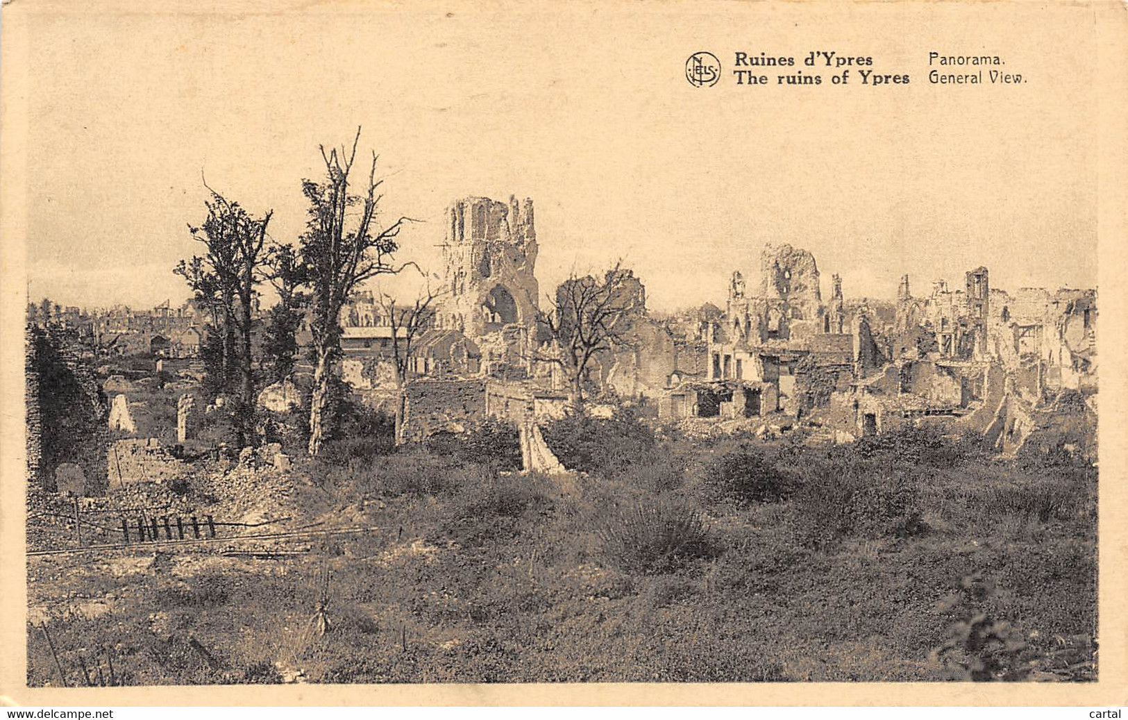 Ruines D'YPRES - Panorama - Ieper