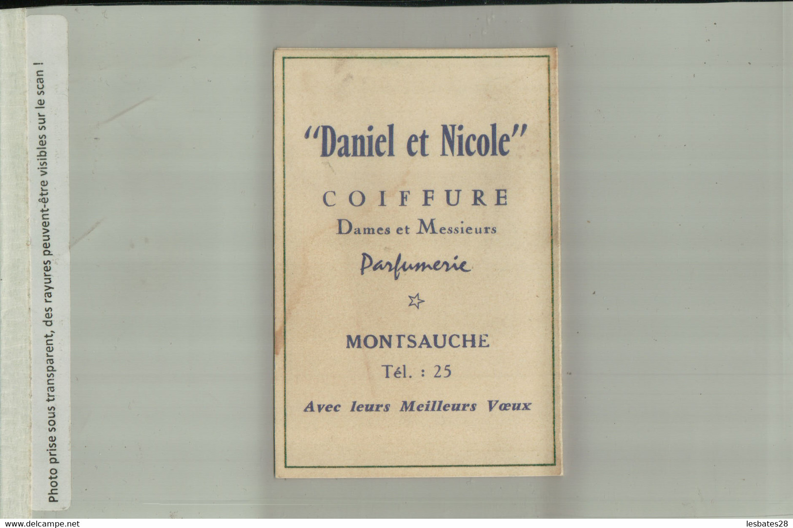 PARFUM RAMAGE BOURJOIS PARIS CALENDRIER 1964 Publicité  Parfumerie Coifure  MONTSAUCHE   (AVRI 2021 ABL 074) - Klein Formaat: 1961-70