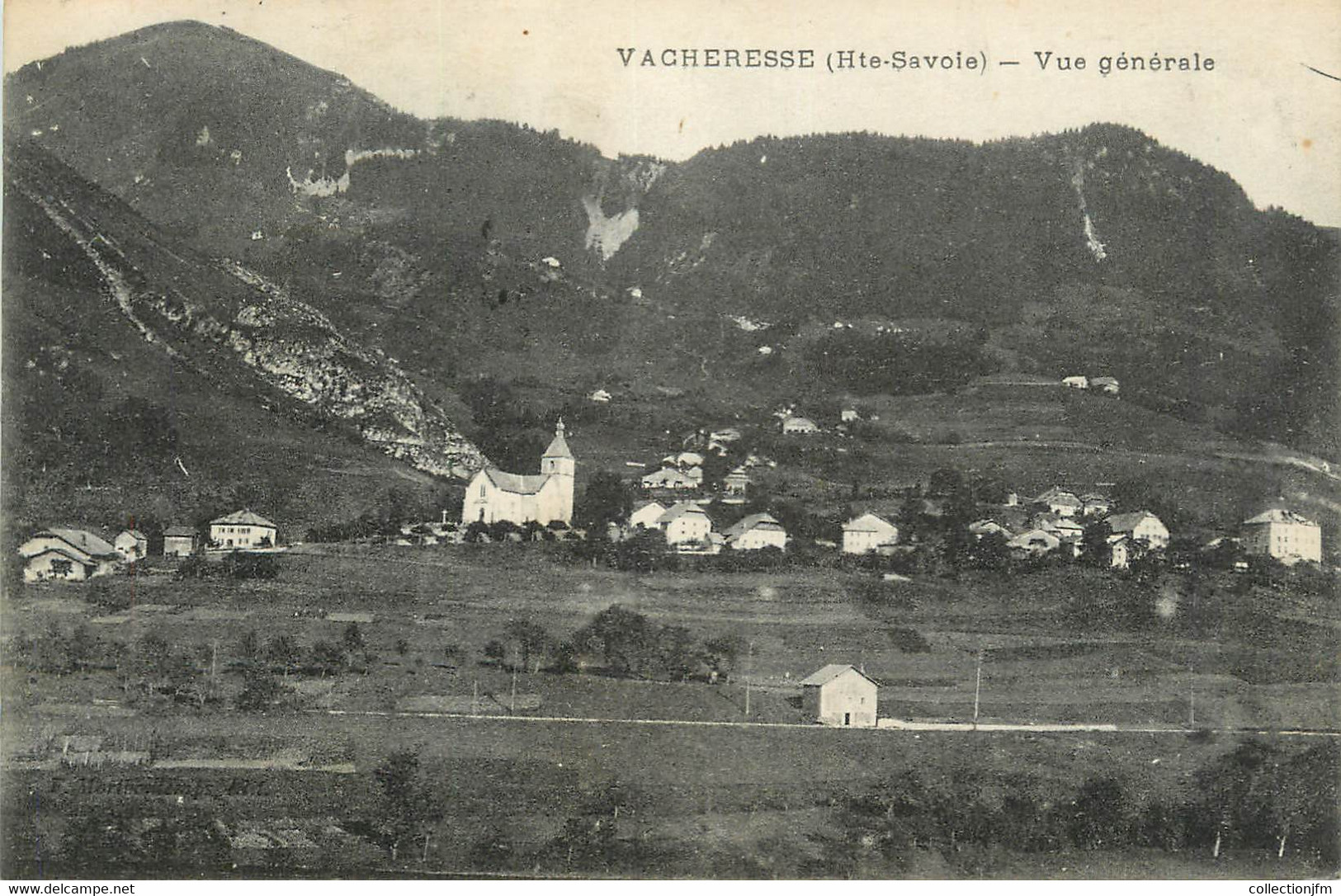 .CPA  FRANCE 74 " Vacheresse, Vue Générale" - Vacheresse