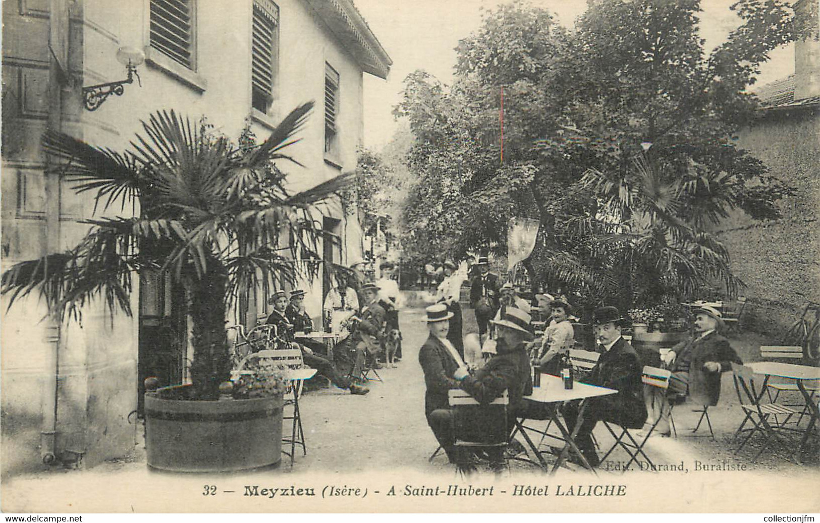 .CPA FRANCE 69 " Meyzieu, Hôtel Laliche" - Meyzieu