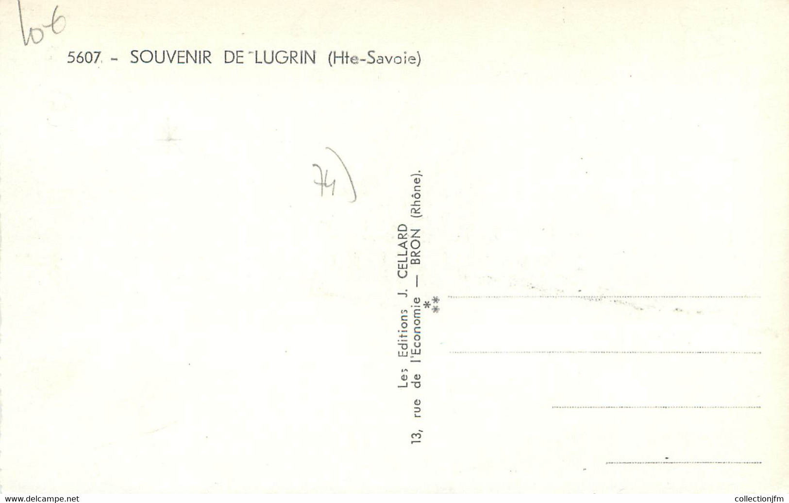 .CPSM FRANCE 74 "Lugrin Tourronde, Souvenir De Lugrin" - Lugrin