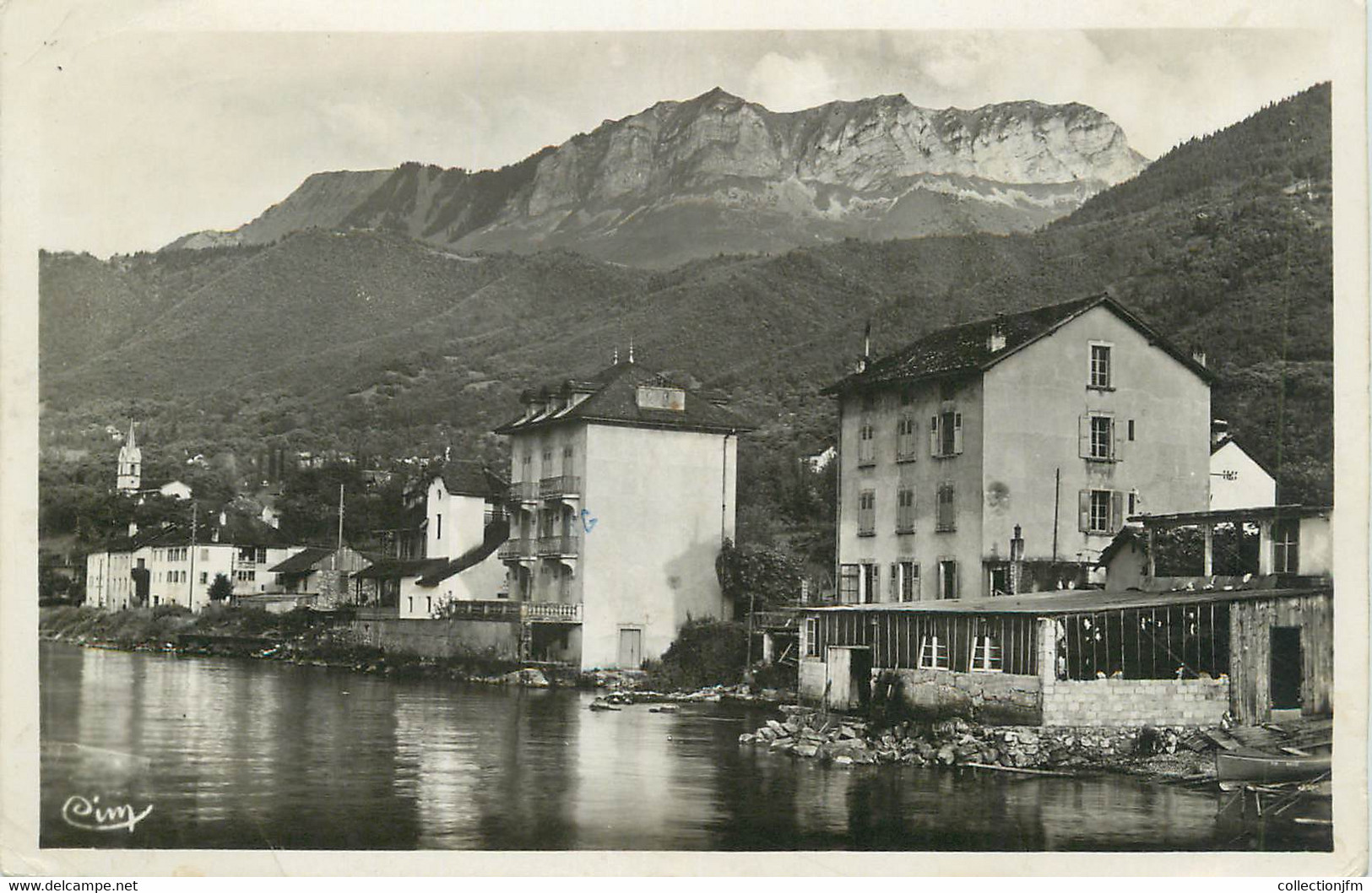 .CPSM FRANCE 74 "Lugrin Tourronde, Vue Générale" - Lugrin