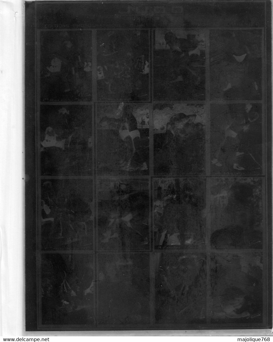 7 plaques lumière lumichrome-18x24 éditions photographie sur le judo, par Michel Cartier. + 1 photo et 2 plaques N°7&6