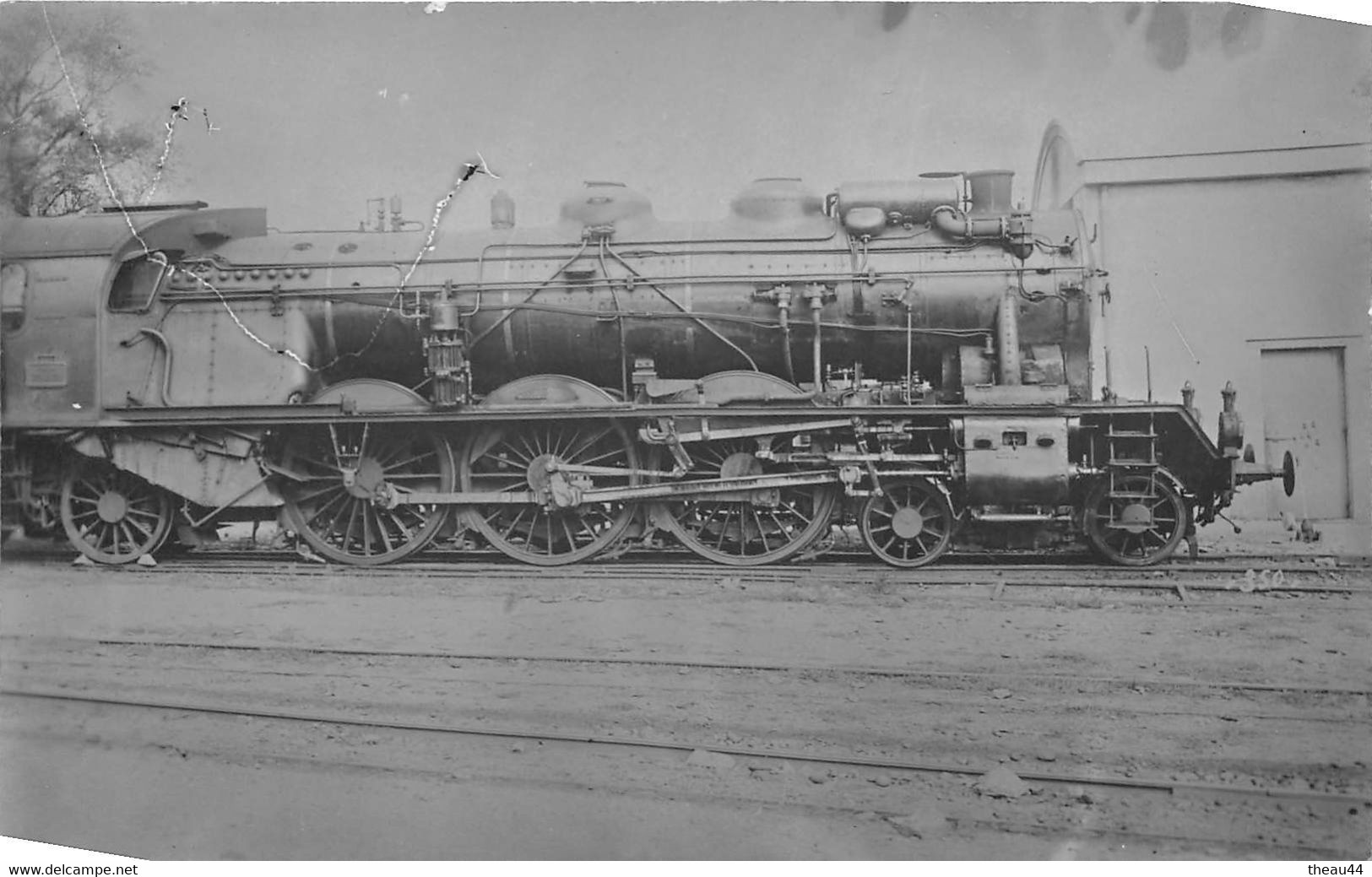 ¤¤   -  Carte-Photo D'une Locomotive Ancienne   -  Chemin De Fer      -  ¤¤ - Materiale