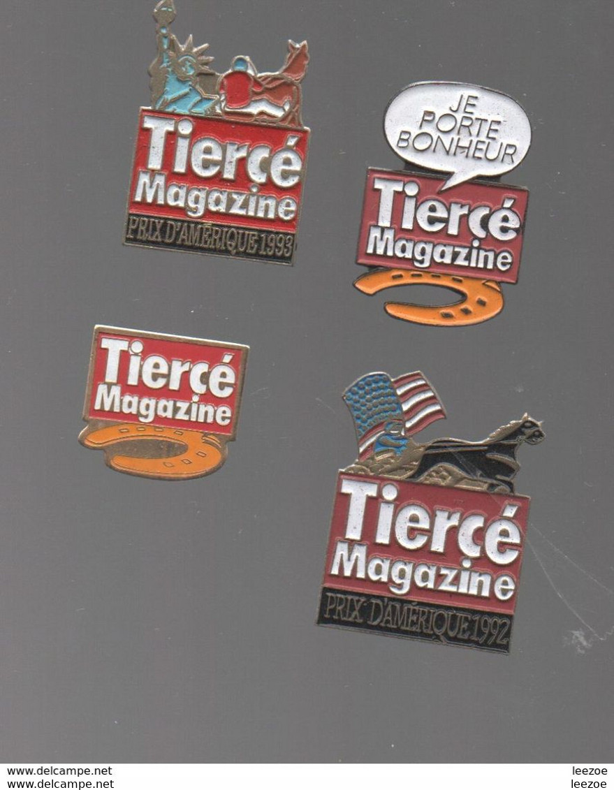 PIN'S PMU..TIERCE MAGAZINE..PRIX D'AMERIQUE .............. BT1 - Médias