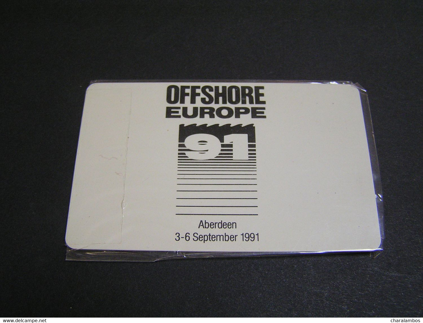 SCOTLAND OFFSHORE EUROPE 91 . - Oil
