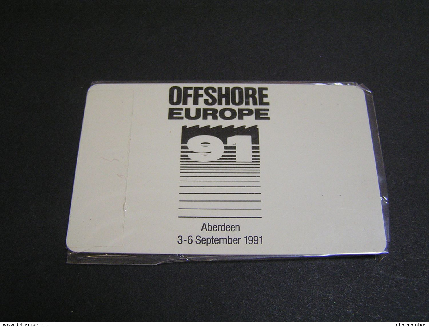 SCOTLAND OFFSHORE EUROPE 91 . - Petróleo