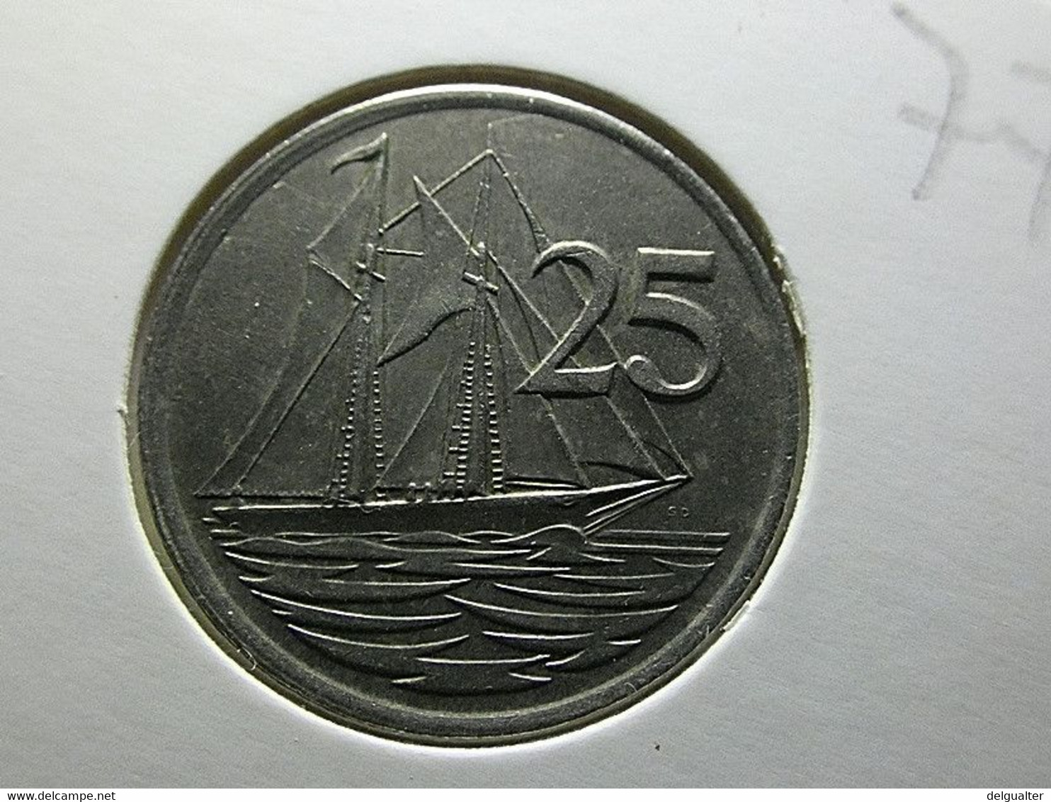 Cayman Islands 25 Cents 1977 - Cayman Islands