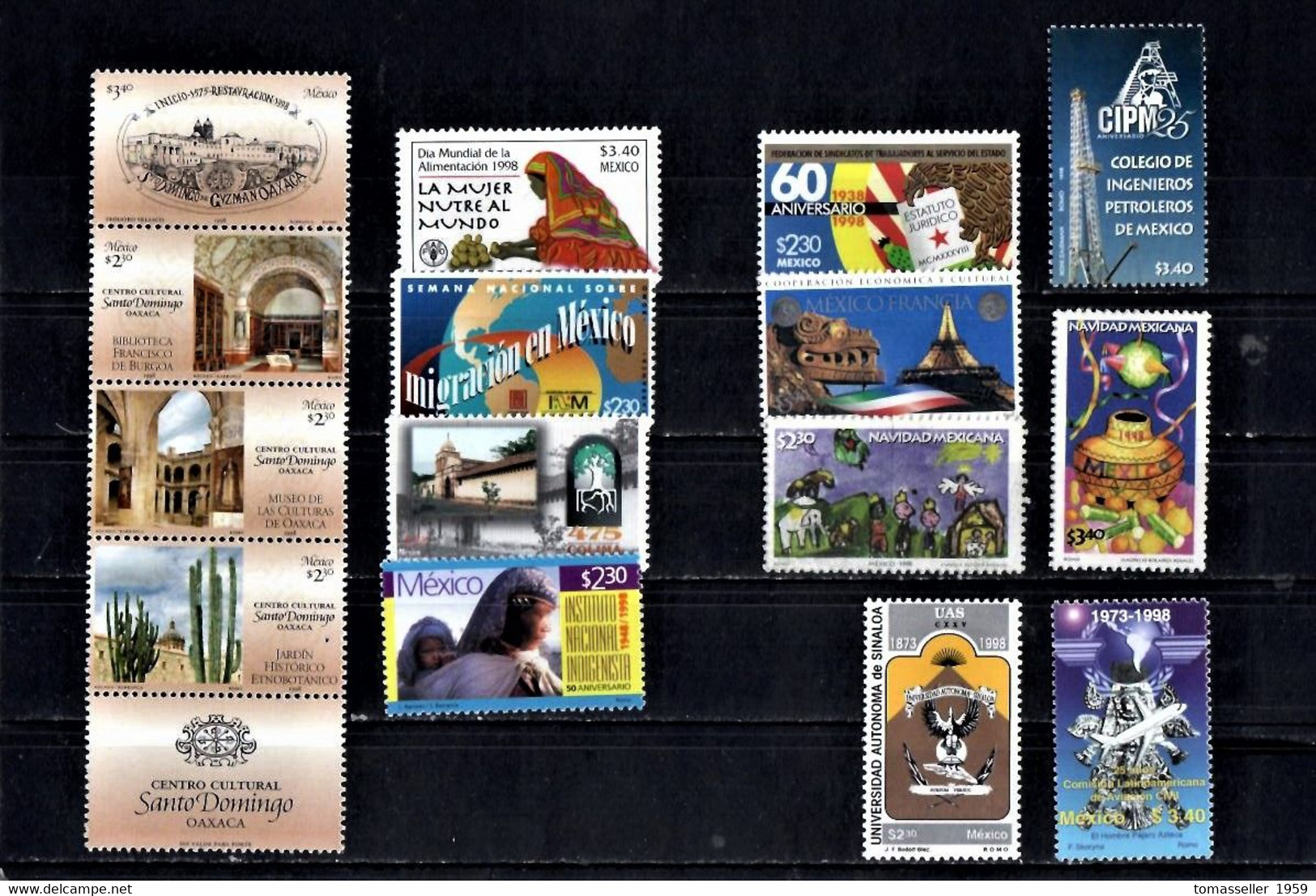 MEXICO-7 !!! Year (1993-1999) sets. MNH.Almost 280 issues