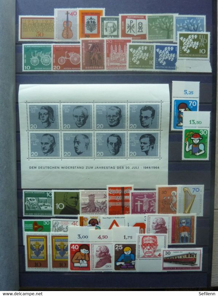 Bundespost/Deutsche Bundespost/West Duitsland/Germany/Berlin/Berlijn Postfrisch/Neuf sans charniere/Mint never hinged