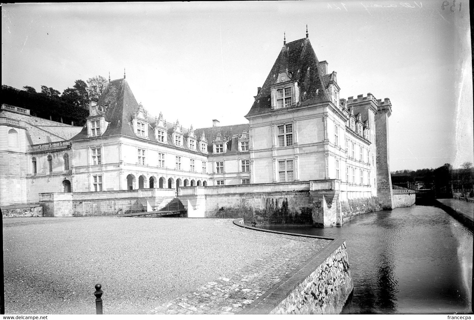 PN - 152 - INDRE ET LOIRE - VILLANDRY - Le Chateau - Original Unique - Plaques De Verre