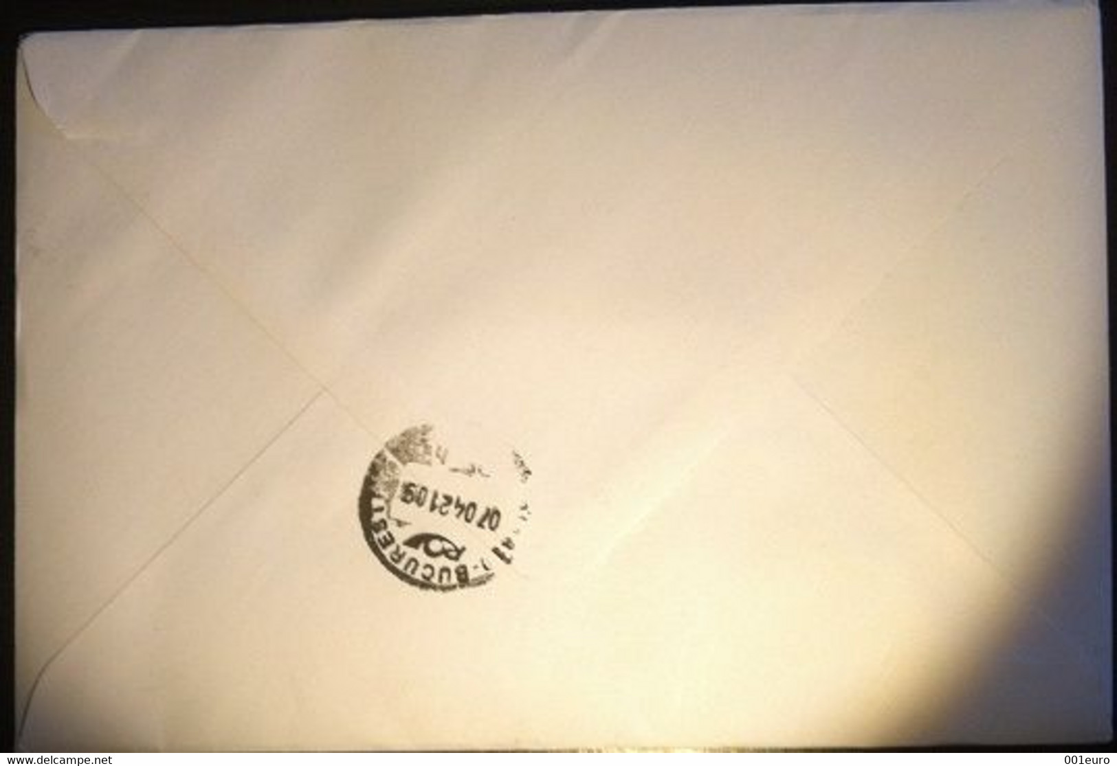 Romania: LOCOMOTIVE, RAILROAD LINE, Souvenir Block On Circulated Cover - Registered Shipping! Envoi Enregistre! - Otros & Sin Clasificación